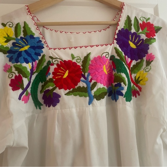Floral embroidered mumu - Picture 2 of 2